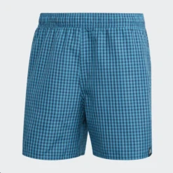 Bañador Adidas Check CLX Azul Cuadros Hombre