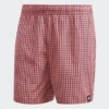 Bañador Adidas CHECK CLX Rojo/cuadros Hombre