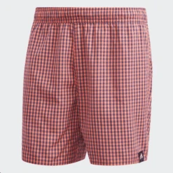 Bañador Adidas CHECK CLX Rojo/cuadros Hombre