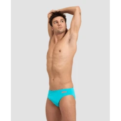 Bañador Arena Briefs Solid Azul Hombre