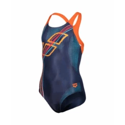 Bañador Arena Pro Back Placement Azul Niña