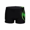 Bañador Arena Swim Short Placement Negro Verde Hombre