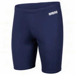 Bañador Arena Team Jammer Solid Marino Blanco Niños