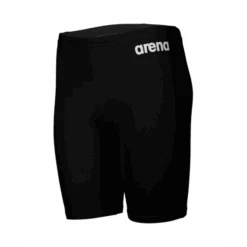 Bañador Arena Team Jammer Solid Negro Blanco Niños