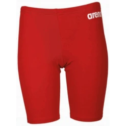 Bañador Arena Team Jammer Solid Rojo Blanco Niños