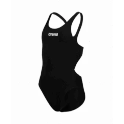 Bañador Arena Tech Solid Negro Niña