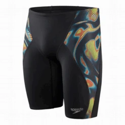 Bañador Entrenamiento Speedo Allover Digital V-Cut Negro