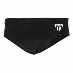 MP Bañador Michael Phelps Brief 8cm Solid Negro Hombre