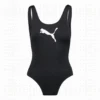 Bañador Natación Puma Swimsuit Negro Mujer