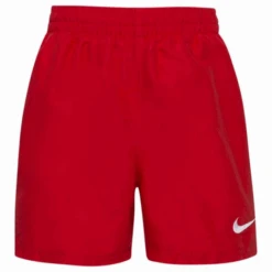 Bañador Nike Swim Volley Game 4" Rojo Junior