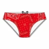 Bañador Niño Jaked Slip Briefs Bandanas Rojo