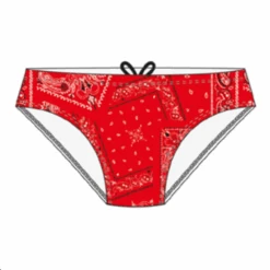 Bañador Niño Jaked Slip Briefs Bandanas Rojo