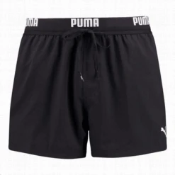 Bañador Puma Swim Logo Short Lenght Negro Hombre