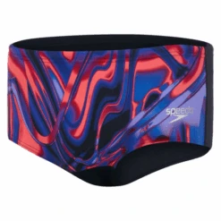 Bañador Speedo Allover Digital 14cm Brief Azul Rojo Hombre