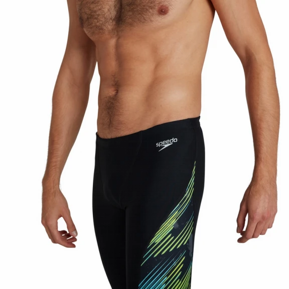 Bañador Speedo Alover V-Cut Jammer Negro Verde Hombre - Imagen 2