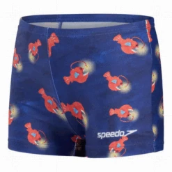 Bañador Speedo Digital Allover Pirañas Azul Niño