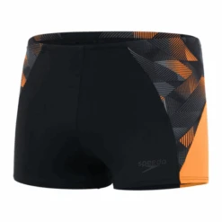 Bañador Speedo ECO END+ Splice Aquashort Negro Naranja