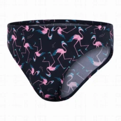 Bañador Speedo Flamingo Flare 5cm Allover Brief Negro