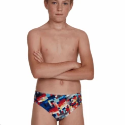 Bañador Speedo GlitchCode Digital ALV 6.5cm Multicolor Niño