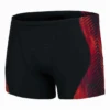 Bañador Speedo Pro End+ Aquashort Negro Rojo Hombre
