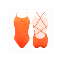 Bañador Turbo Natación Sincronizada Sirene Naranja Mujer