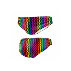 Bañador Waterpolo Turbo Rainbow Zig-zag Hombre