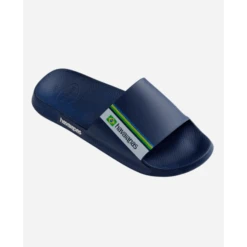 Chanclas Havaianas Slide Brasil Marino Hombre