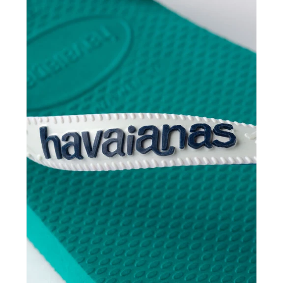 Chanclas Havaianas Top Mix Verde Blanco Unisex - Imagen 5