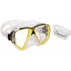 Gafas Buceo Cressi Big Eyes Transparente Amarillo