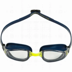 AQUA SPHERE Gafas Natación Aquasphere Fastlane Marino Amarilo Lente Clara