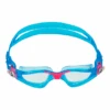 AQUA SPHERE Gafas Natación Aquasphere Kayenne Azul Rosa Lente Clara Niños