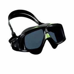 AQUA SPHERE Gafas Natación Aquasphere Seal 2.0 Negro Verde Lente Ahumada
