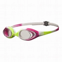 Gafas Natación Arena Spider Lima Fucsia Blanco Niños