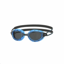 Gafas Natación Zoggs Predator Azul Negro Lente Ahumada