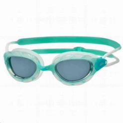 Gafas Natación Zoggs Predator Lady Verde Agua Lente Ahumada