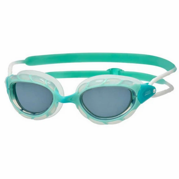 Gafas Natación Zoggs Predator Lady Verde Agua Lente Ahumada