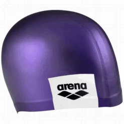 Gorro Natación Arena Logo Moulded Morado