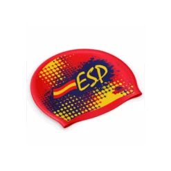 Gorro Natación Turbo "Suede" España 2022 Rojo
