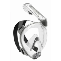Máscara Cressi Duke Dry Full Transparente Gris