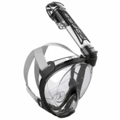 Máscara Cressi Duke Dry Full Transparente Negro