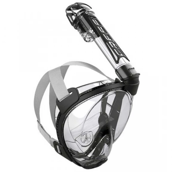 Máscara Cressi Duke Dry Full Transparente Negro