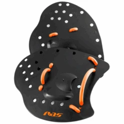 Palas Natación Ras Manopla Team Naranja