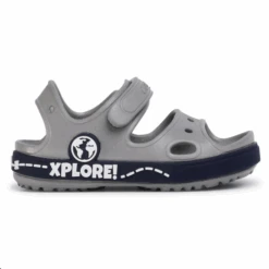 Sandalia Coqui Yogi Gris Azul Niño