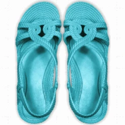 Sandalias Brasileras Kasgar Esmirna Turquesa Mujer