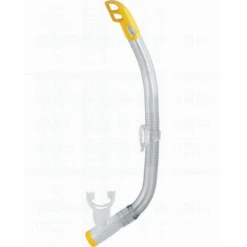 Tuba Snorkel Cressi Top Junior Amarillo