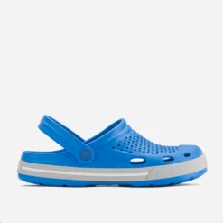 Zuecos Coqui Lindo Azul Gris Hombre