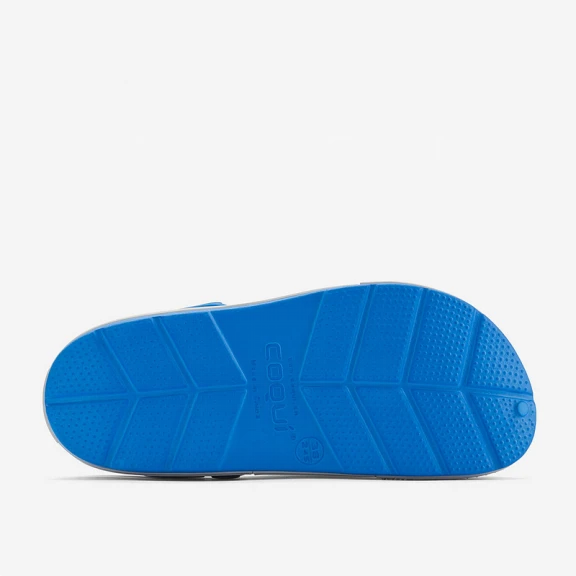 Zuecos Coqui Lindo Azul Gris Hombre - Imagen 4