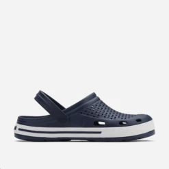 Zuecos Coqui Lindo Marino Blanco Hombre